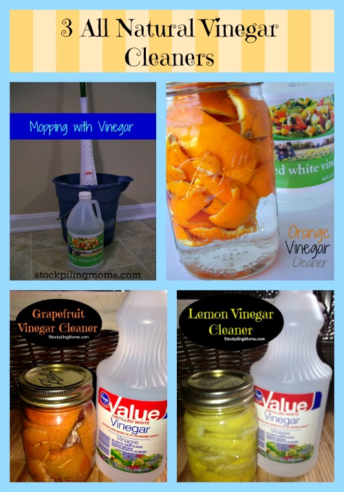 3 All Natural Vinegar Cleaners