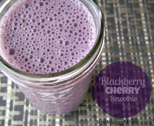 Very Berry Cherry Smoothie Recipe