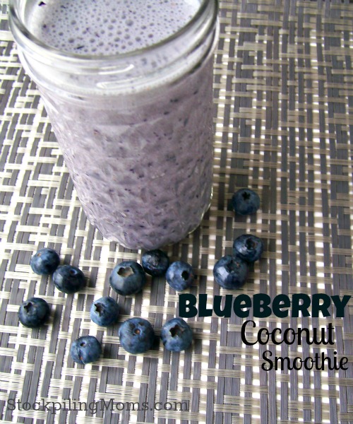 Blueberry Coconut Smoothie Recipe