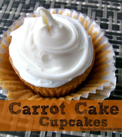 Carrot Cake Cupcakes