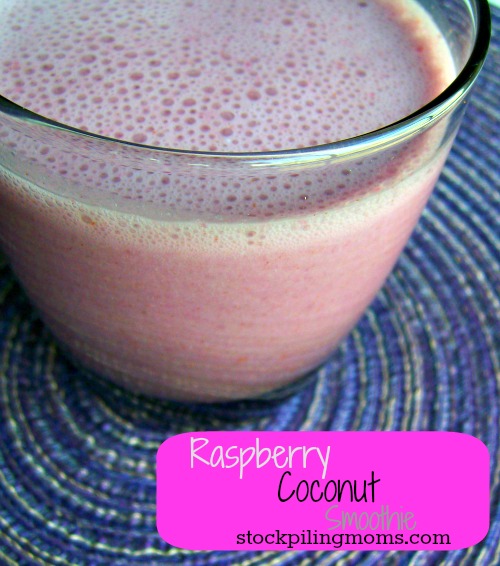 Raspberry Coconut Smoothie