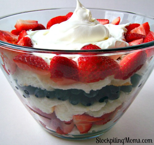 Red White and Blue Shortcake