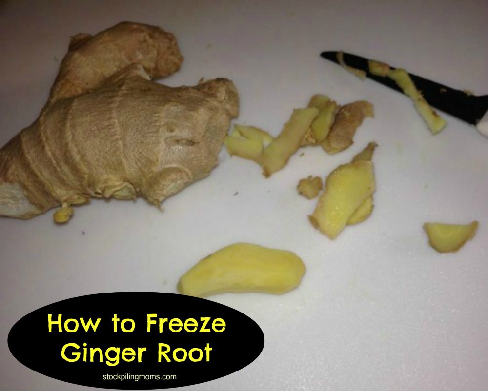 How To Freeze Ginger Root