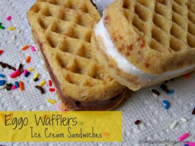 Eggo Wafflers Ice Cream Sandwiches