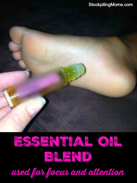 Essential Oil Blend Used for Focus and Attention