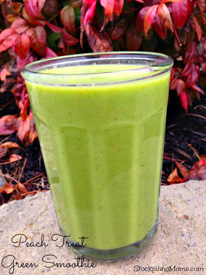 Peach Treat Green Smoothie