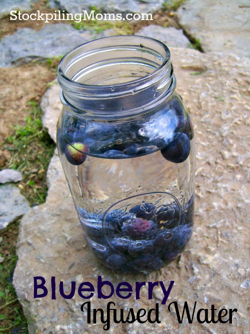 Blueberry Infused Water