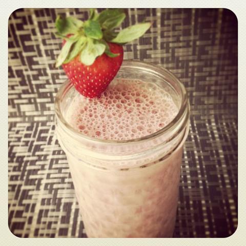 Chocolate Strawberry Smoothie