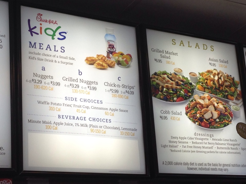 Chick-fil-A Announces Nutritious and Gluten Free Kids Meals