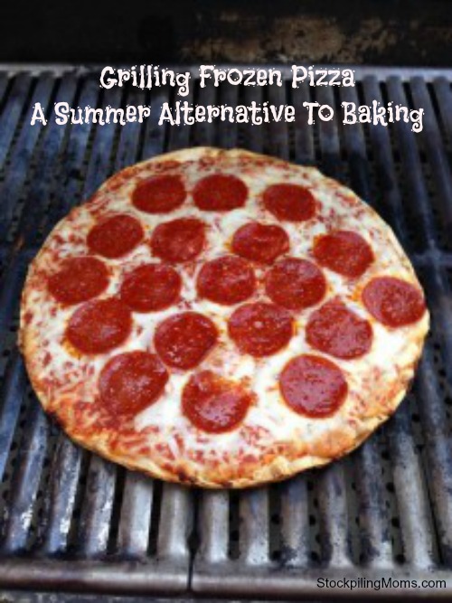 Grilling Frozen Pizza