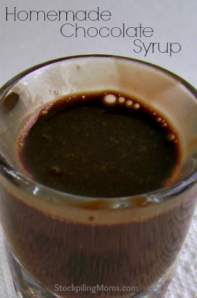 Homemade Chocolate Syrup