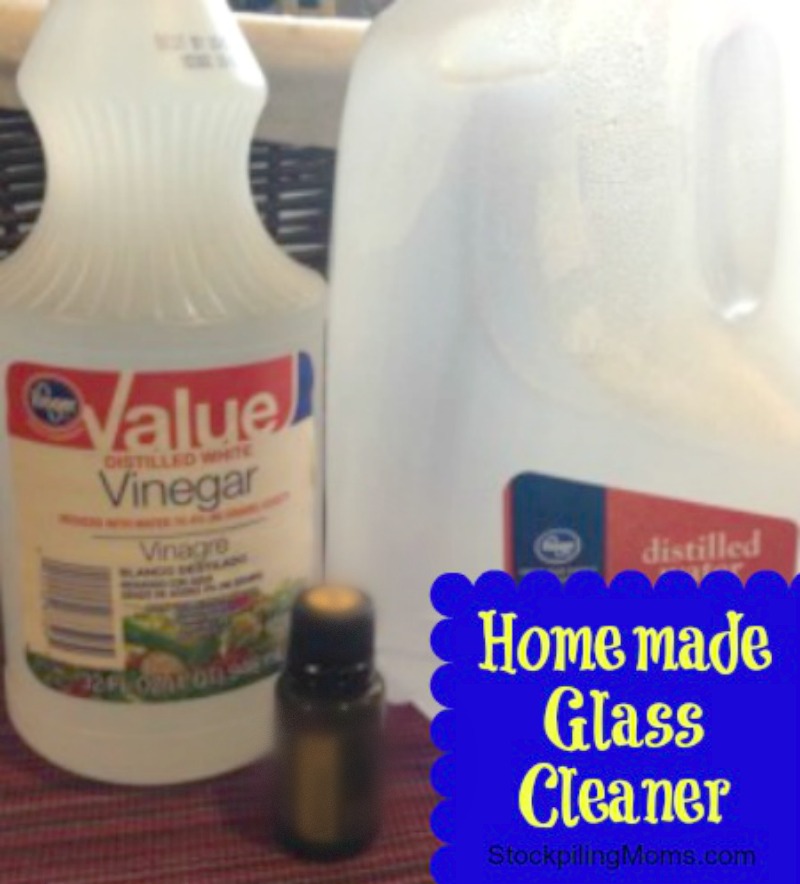 Homemade Window Cleaner with Vinegar