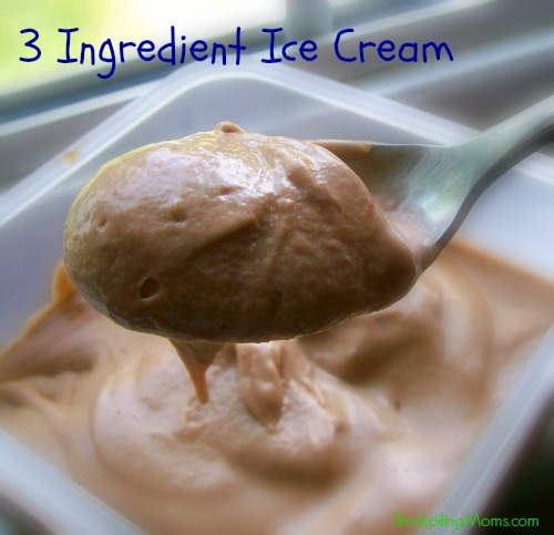 3 Ingredient Ice Cream – Dairy Free