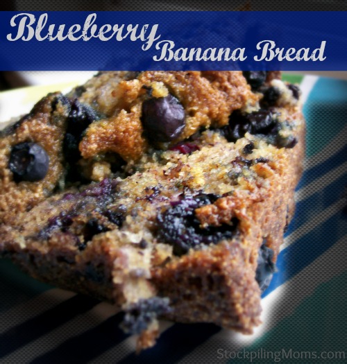 Blueberry Banana Bread