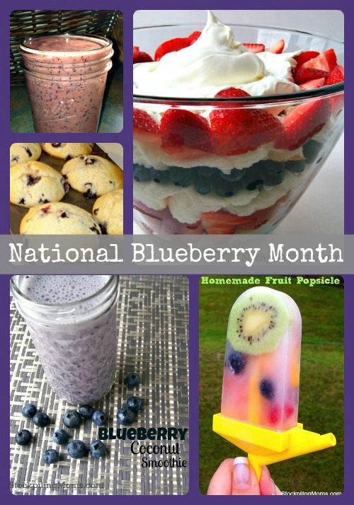 It’s National Blueberry Month