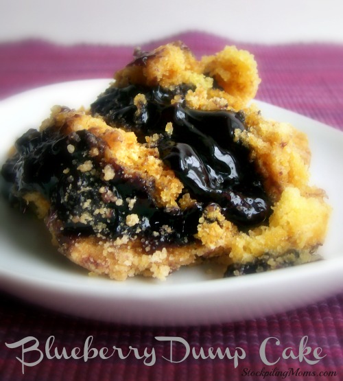 Blueberry Dump Cake