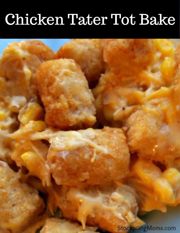 Chicken Tater Tot Bake