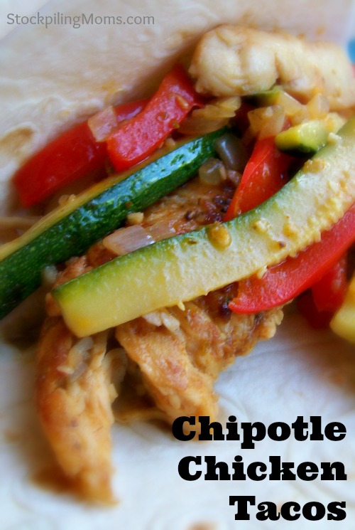 Chipotle Chicken Tacos