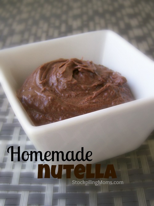 Homemade Nutella Recipe