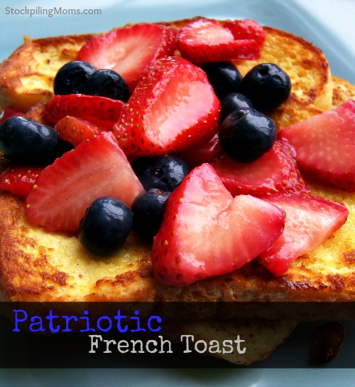 Patriotic French Toast