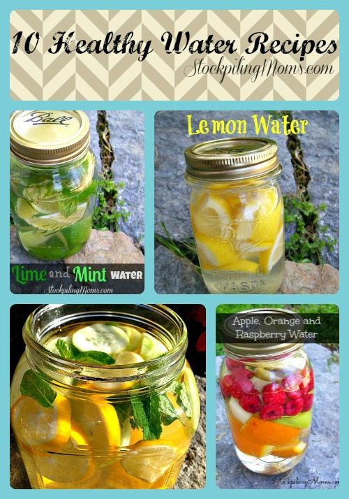 10 Healthy Water Recipes