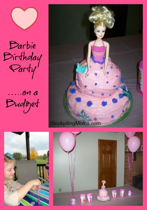 Barbie Birthday Party…..on a Budget