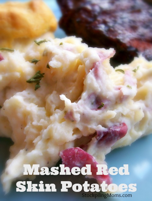 Mashed Red Skin Potatoes