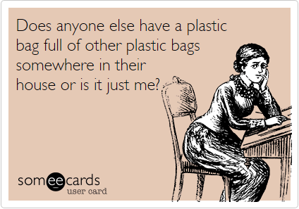 Plastic Bag Ecard Humor