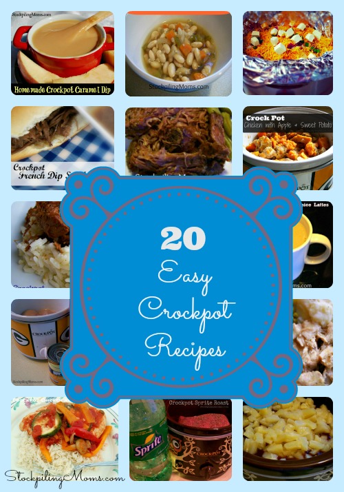 20 Easy Crockpot Recipes