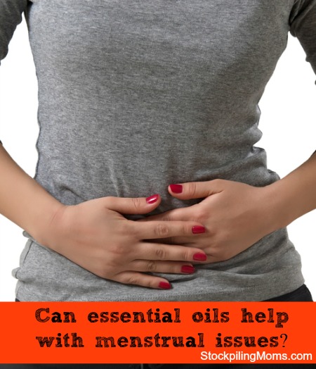 Can essential oils help with menstrual issues?