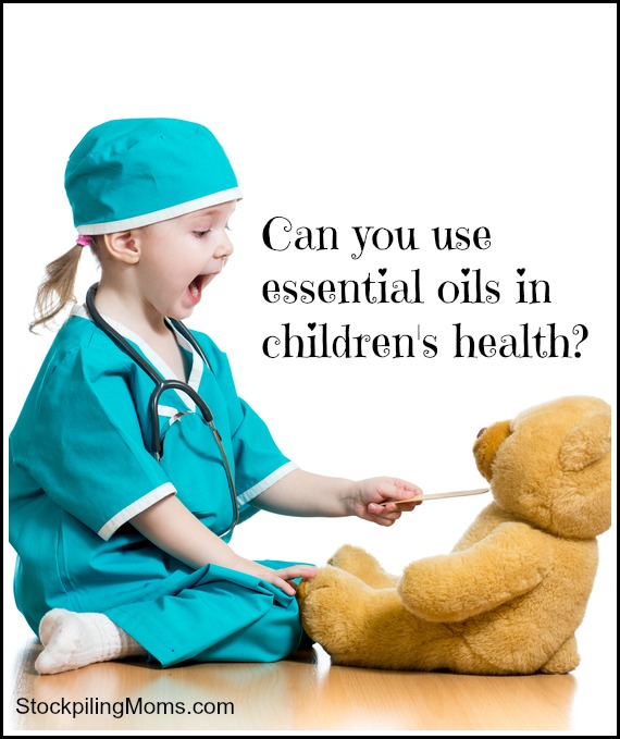 Can you use essential oils in children’s health?