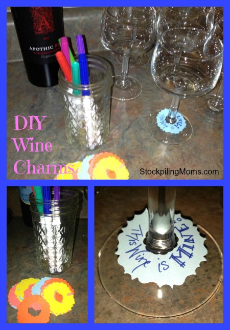 DIY Wine glass markers: DIY Wine Charms  Diy wine glass, Wine glass markers,  Glass markers diy