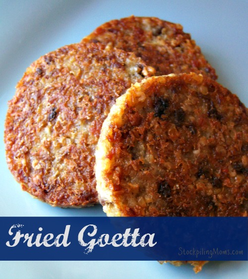 Fried Goetta