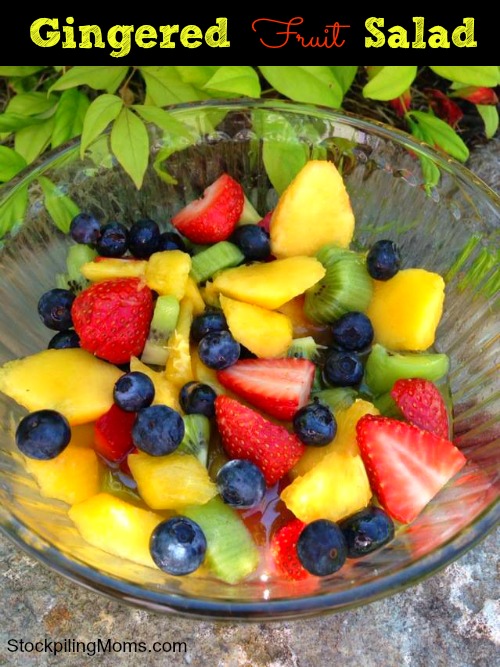 Gingered Fruit Salad