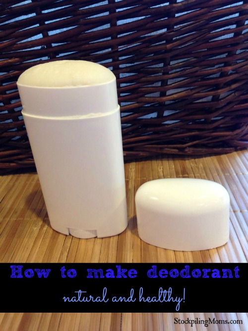 How to make all-natural deodorant