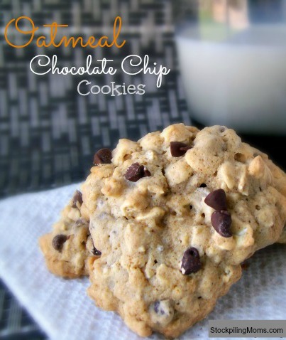 Oatmeal Chocolate Chip Cookies