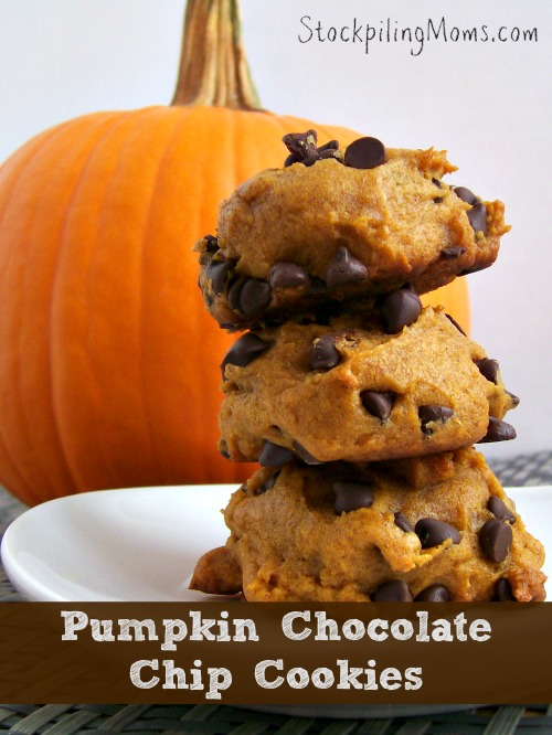 Pumpkin Chocolate Chip Cookies