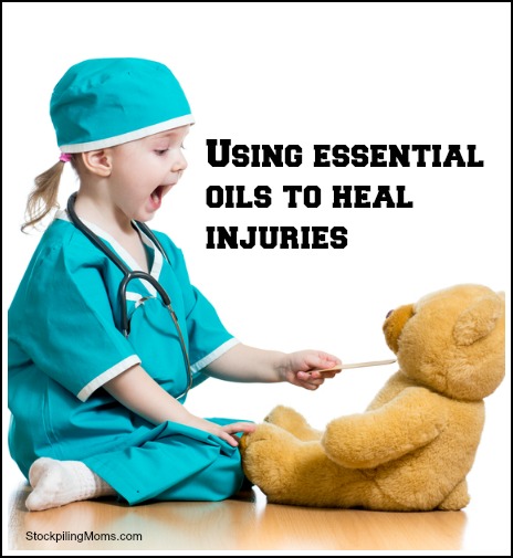 Can you use essential oils to heal injuries?