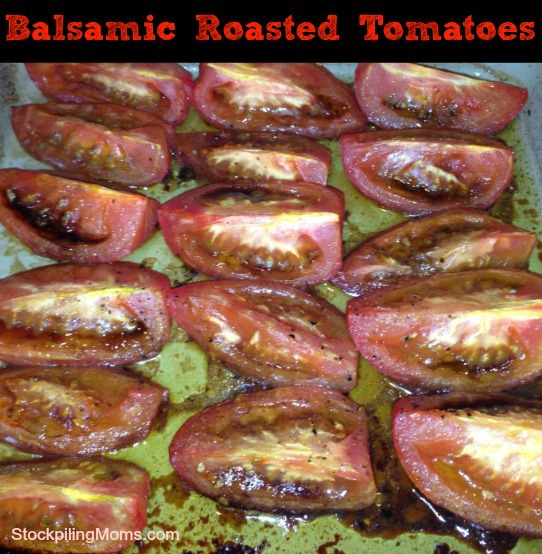 Roasted Balsamic Tomatoes