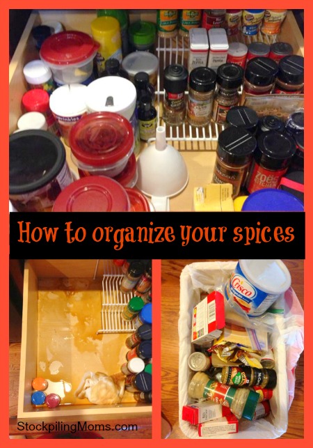 Spice Drawer Organization Tips