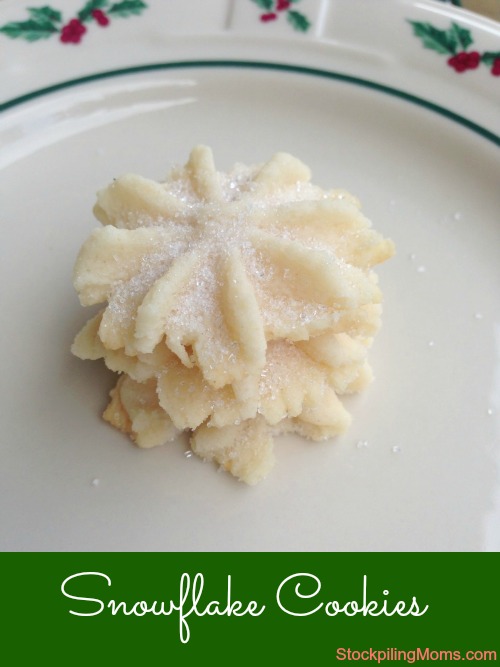 Winter Snowflake Cookies