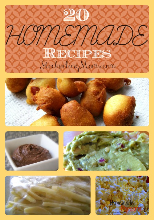 20 Homemade Recipes