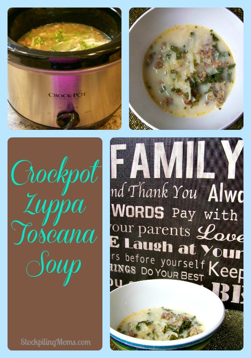 Copycat Olive Garden Crockpot Zuppa Toscana Soup Stockpiling Moms