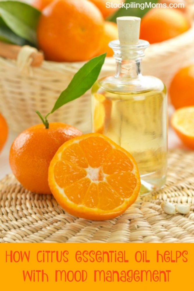 How citrus essential oil helps with mood management