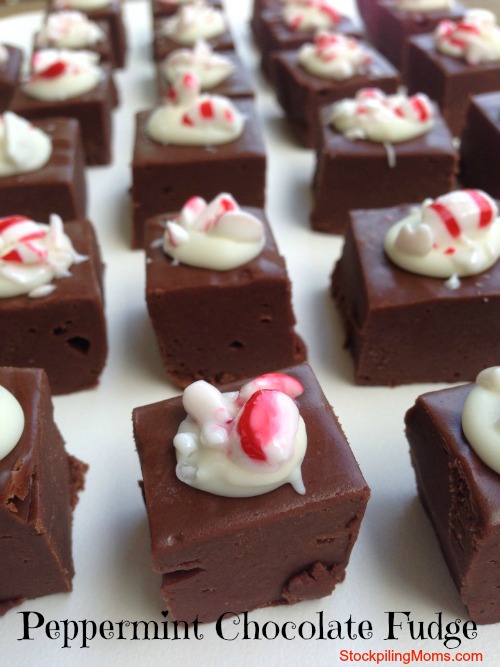 MELTING SNOWMAN FUDGE --fun, easy holiday dessert idea