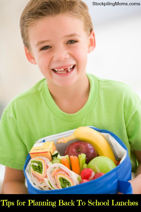 Tips for Planning Back To School Lunches
