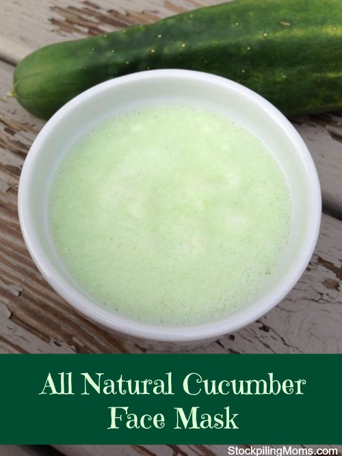 Natural Cucumber Face Mask