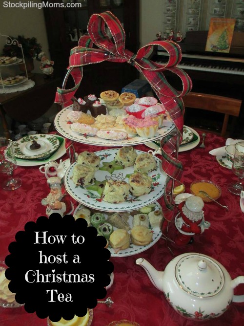 How to host a Christmas Tea