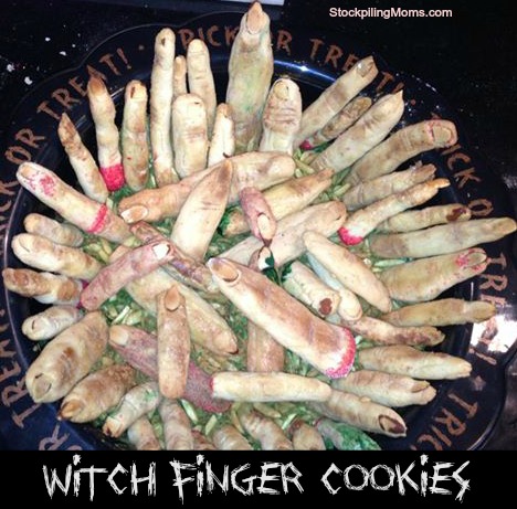 Witch Finger Cookies