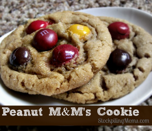 Peanut M&M’s Cookie